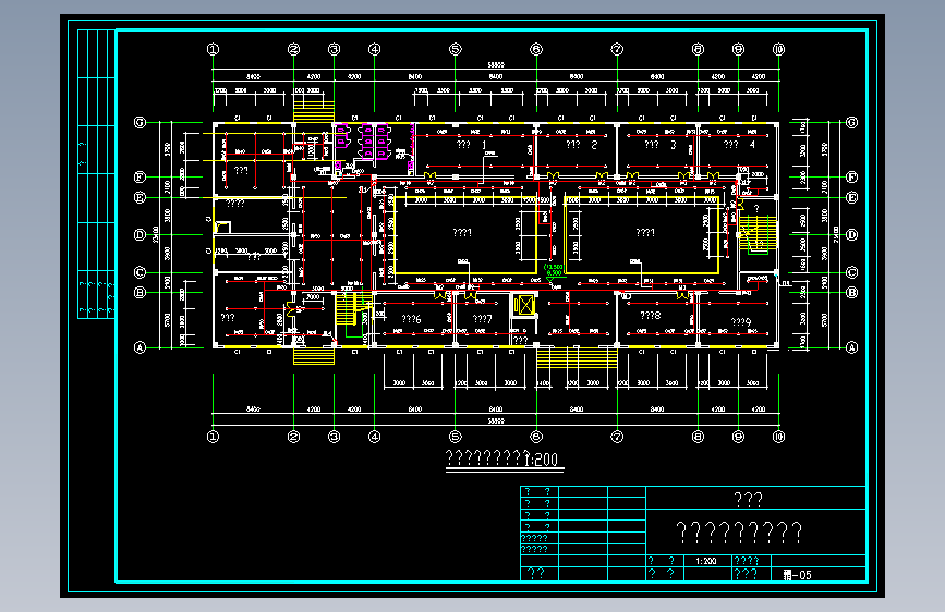 某地五层办公楼消防系统设计施工图
