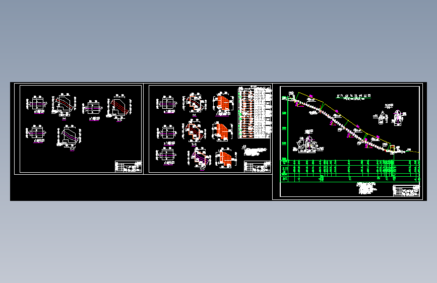 某引水式电站工程压力钢管镇墩施工设计图