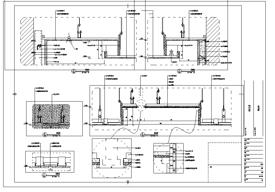 南京水中游火锅店超详细的施工图和效果图
