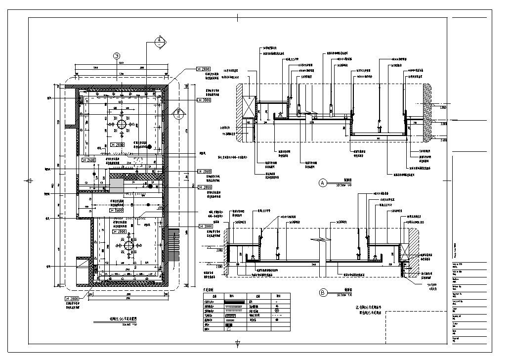 南京水中游火锅店超详细的施工图和效果图