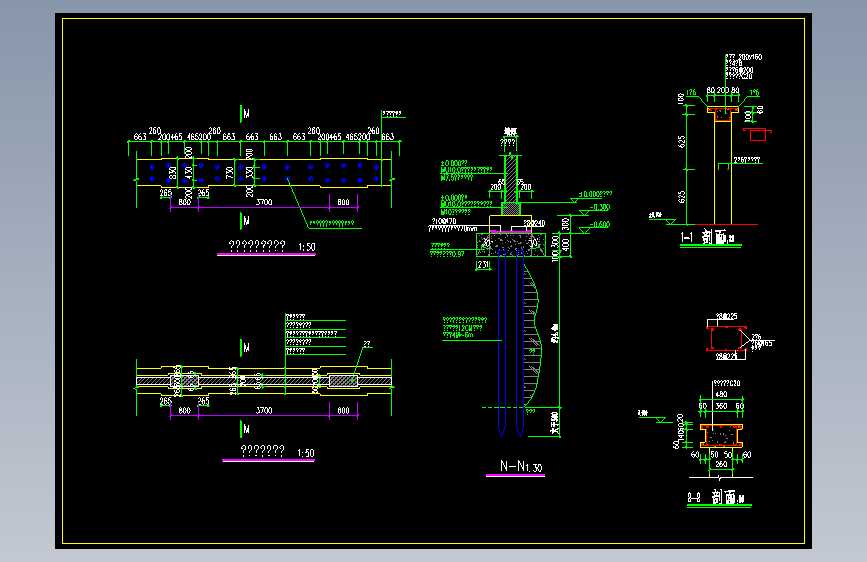 松木桩地基处理，围墙基础