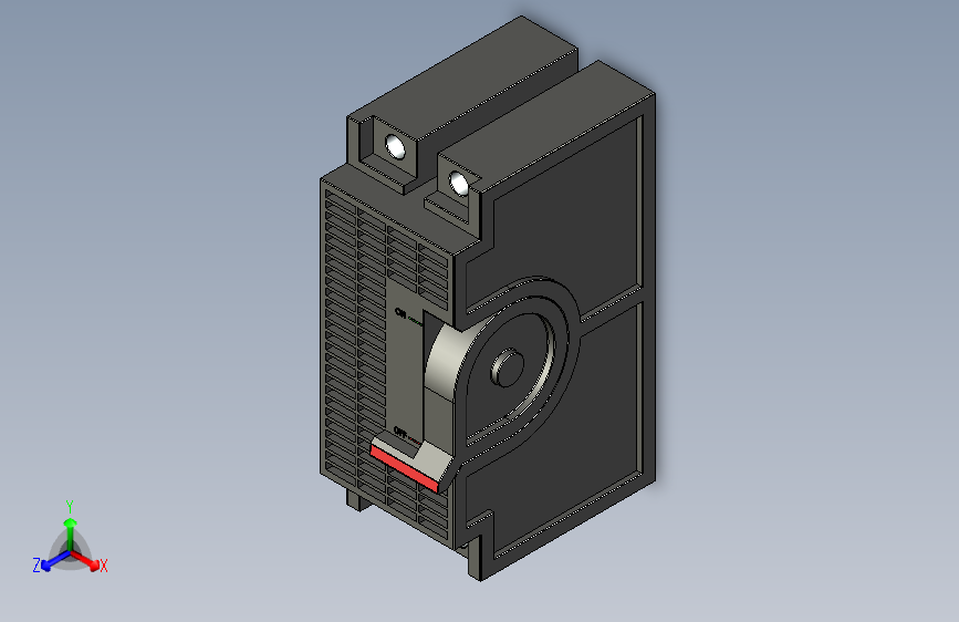 Inventor设计的断电器