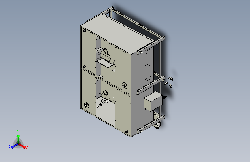 电解液净化站（非标管道设计）