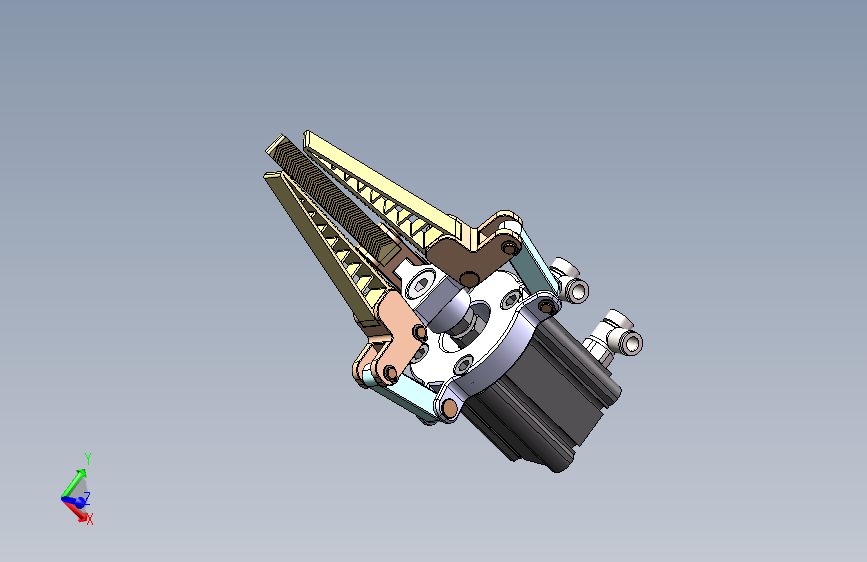 气缸式柔性夹爪