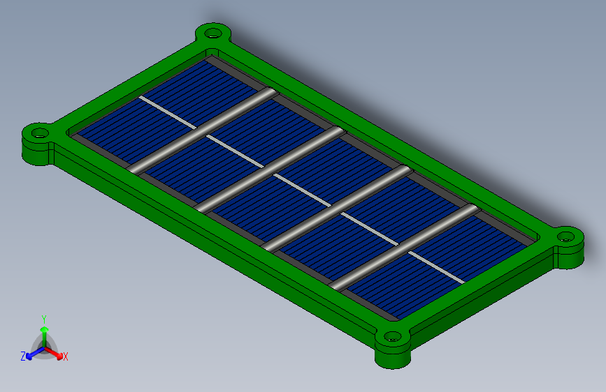 0.5V，250 mA 太阳能板焊接夹具和盒