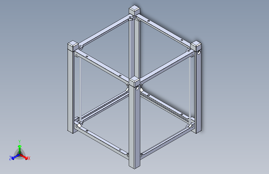 1U-3D打印立方体卫星