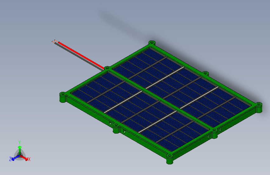 2.5V，1.2 A 太阳能板焊接夹具和盒