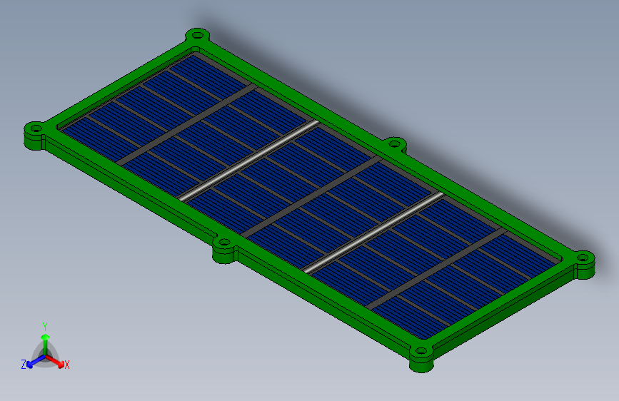 2.5V，600 mA 太阳能板焊接夹具和盒