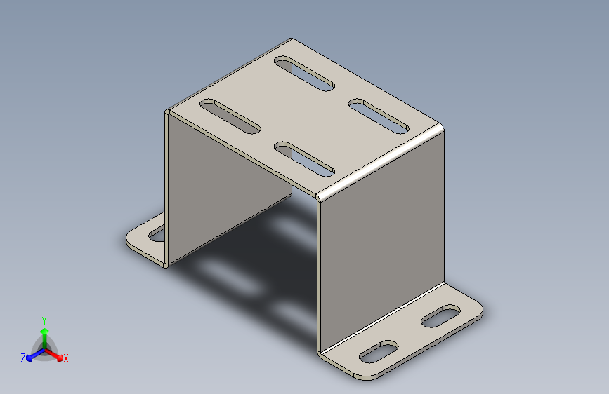 2英寸管道壁挂支架