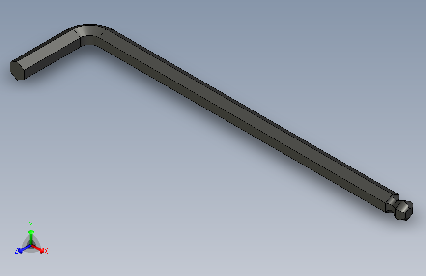 7_32_ 球头六角L形键