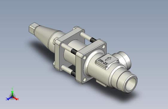 90°角调节阀 DN25