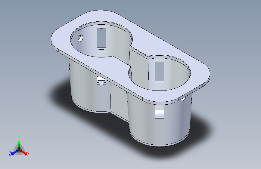 2014款大众捷达SE杯架插件