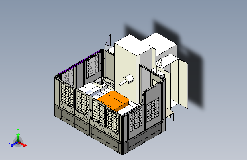 CNC防护盖（罩）墙
