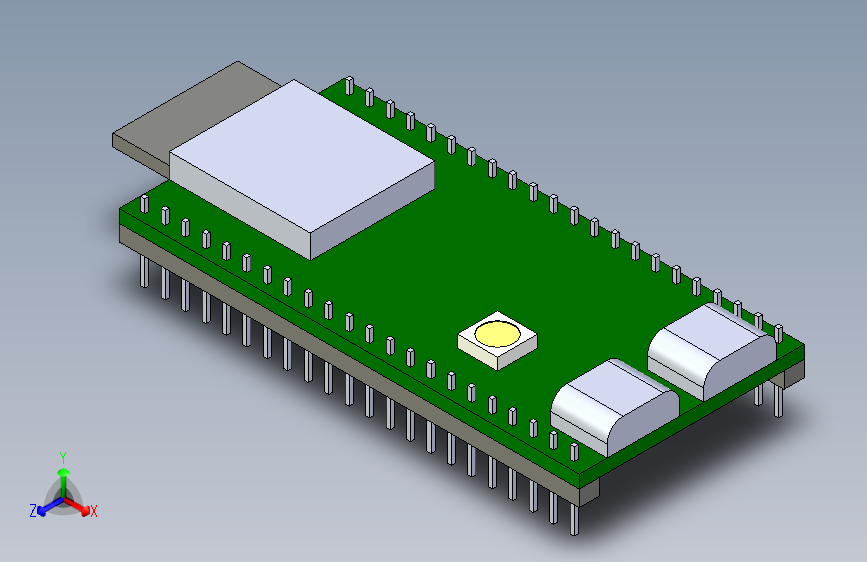 ESP32-S3 模块用于 PCB 预览