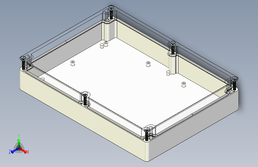 IP67带透明盖的接线盒，290毫米 x 210毫米 x 60毫米