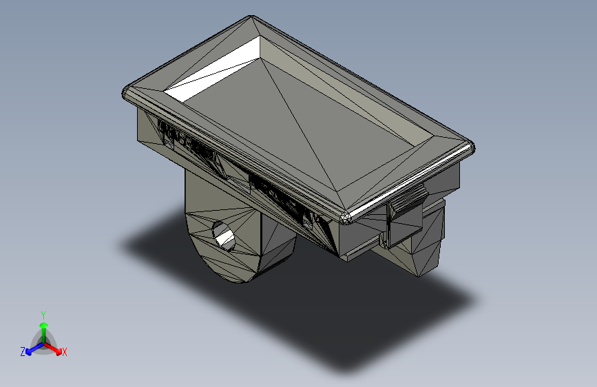LCD 电压_电流表 面板安装
