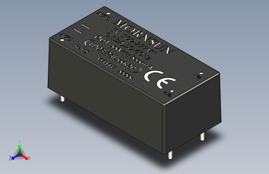 LD03-23BxxR2P 系列 交流-直流 变换器 摩恩森