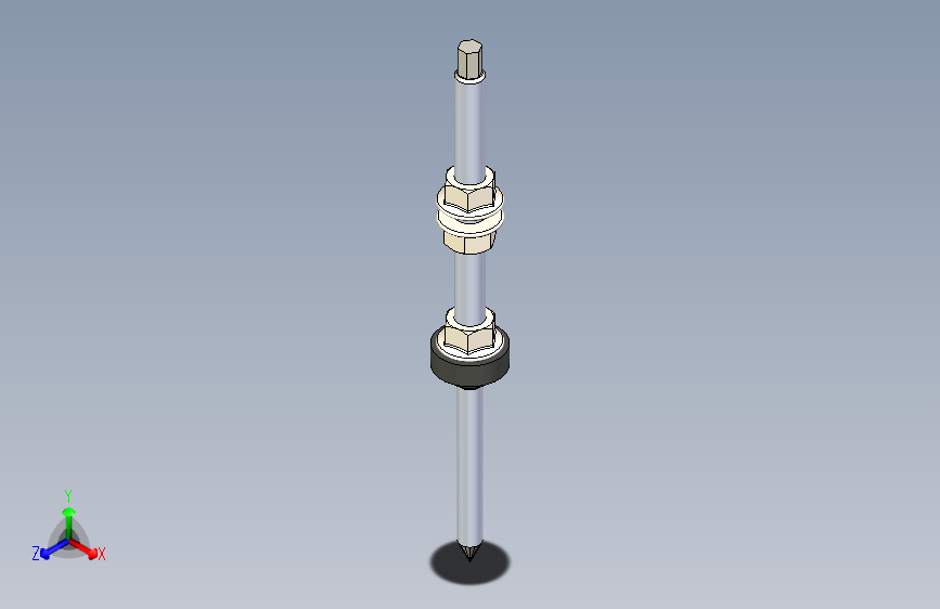 PTM02-200 - 200mm 不锈钢木枕螺栓