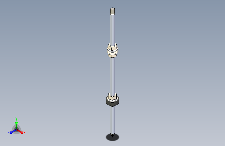 PTM02-300 - 300mm 不锈钢木枕螺栓