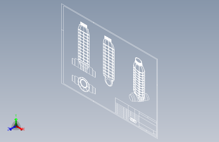 ROTO - 轴 DWG fi1000