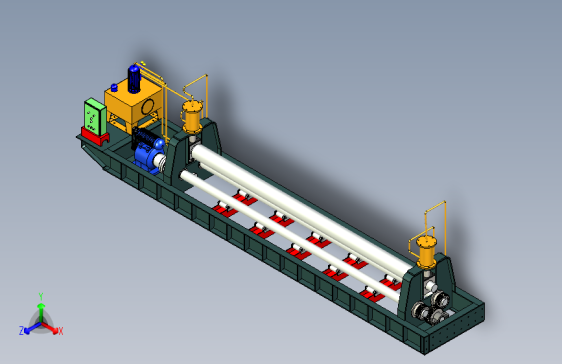 板弯曲机（最大25毫米厚，6500毫米长）