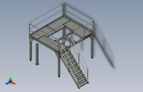 不锈钢和铝制称重支架平台