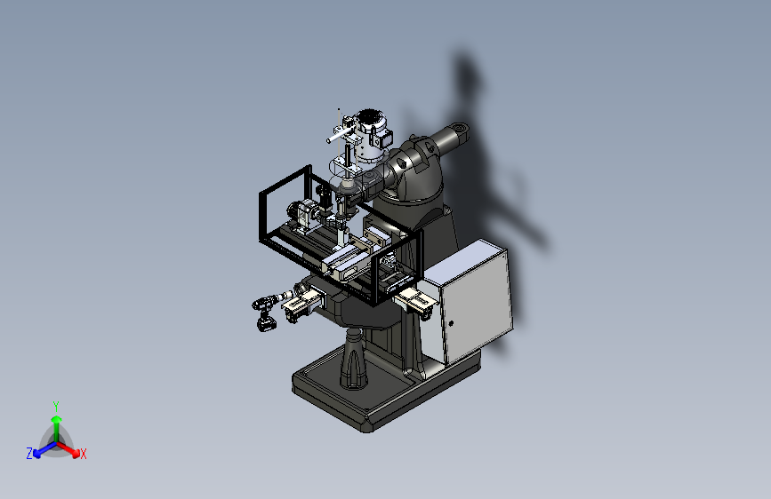 布里奇波特M头铣床带CNC转换