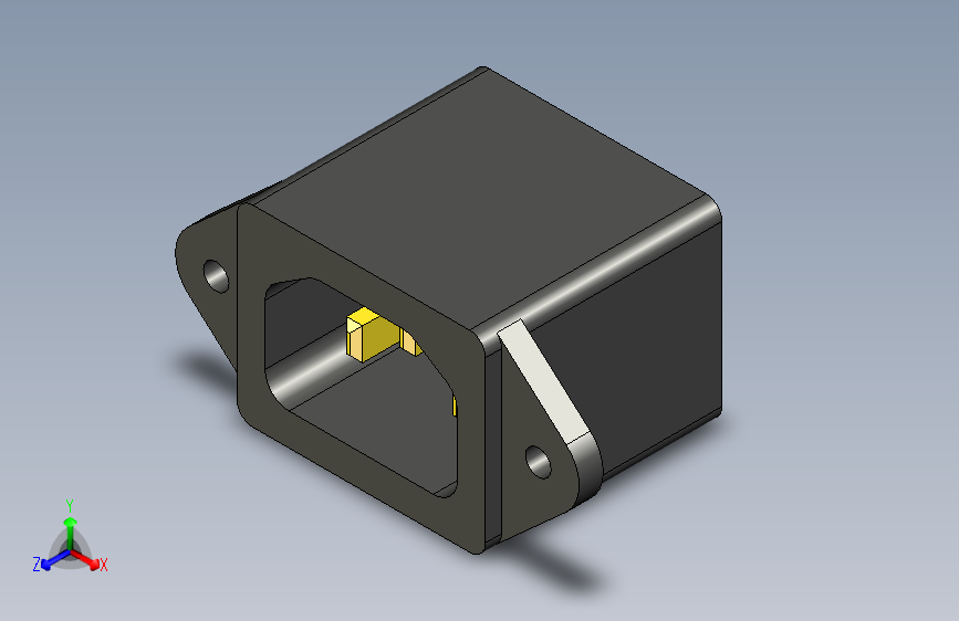 插头 Ac 雄性和雌性