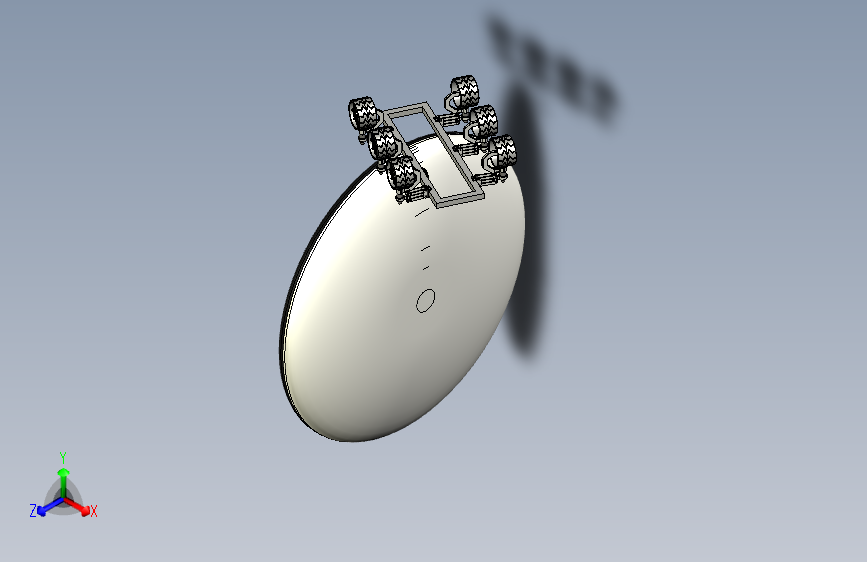 充气式刚化聚光镜