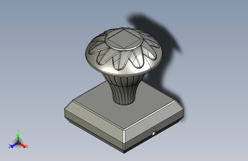 大（现代风格灯柱灯）