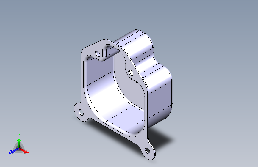带安装耳的紧凑型钣金外壳