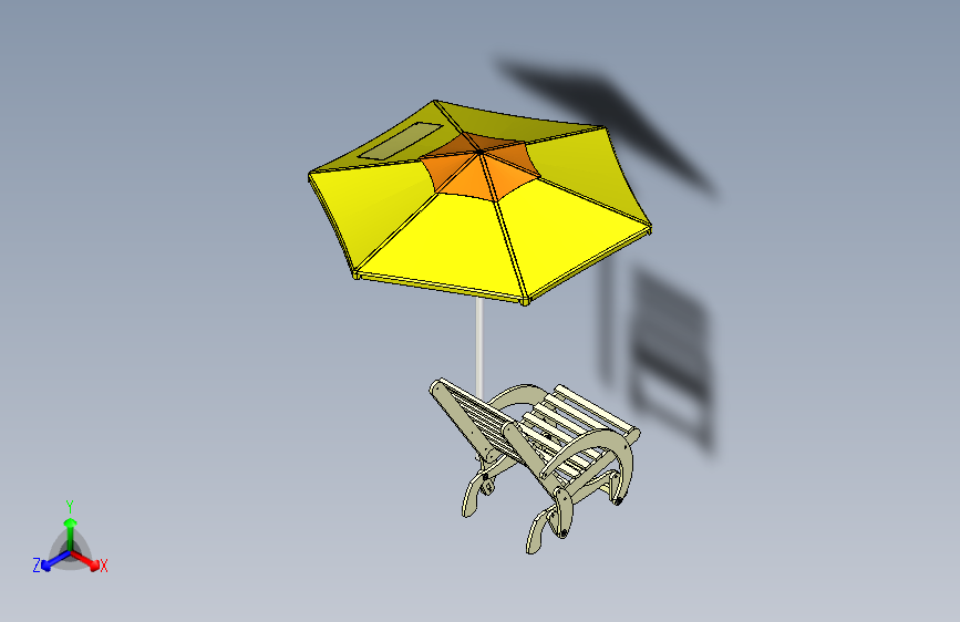 带喷雾器的太阳能遮阳伞