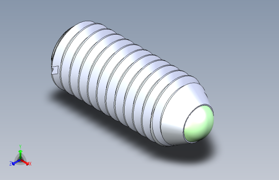 带球头的六角螺栓定位器 (POSITIONING BOLT)