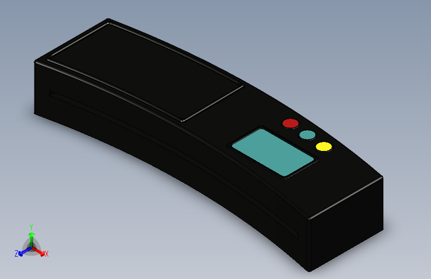 带太阳能面板的打印机