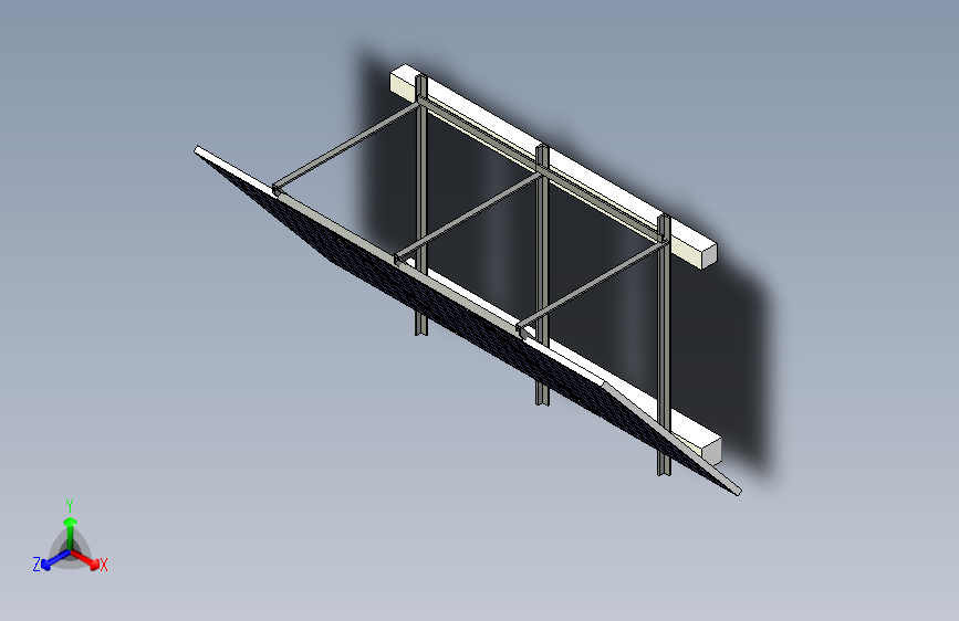 带支架的太阳能板 (2)