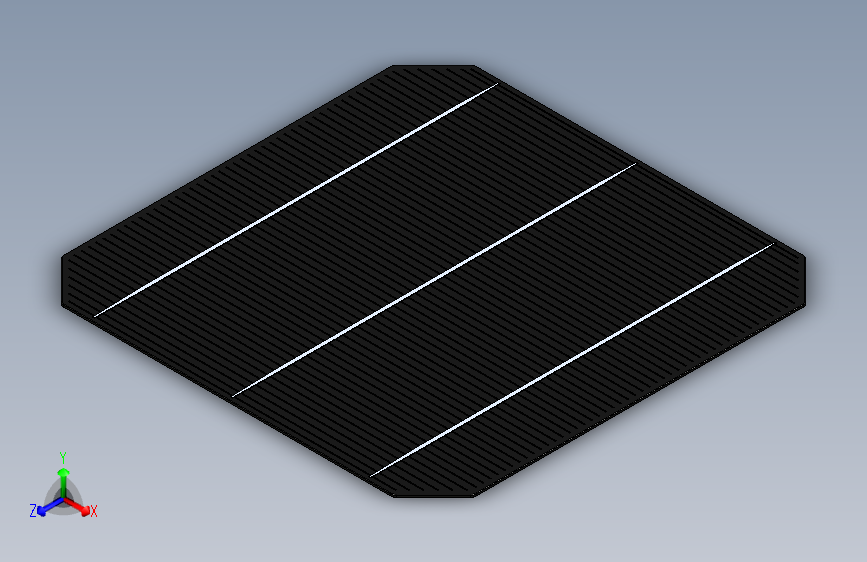 单晶6x6太阳能电池