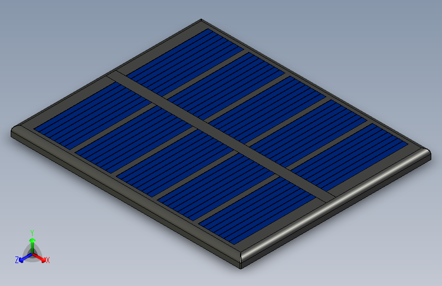 多晶硅太阳能板，2.5V，200 mA