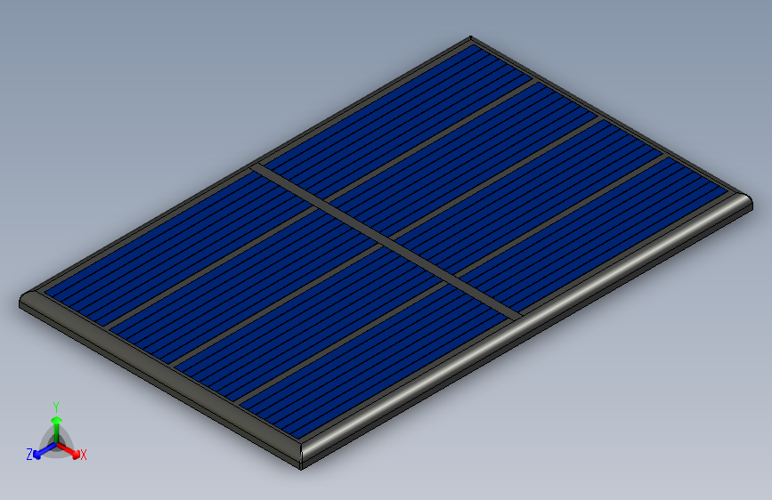 多晶硅太阳能板，2伏，300毫安