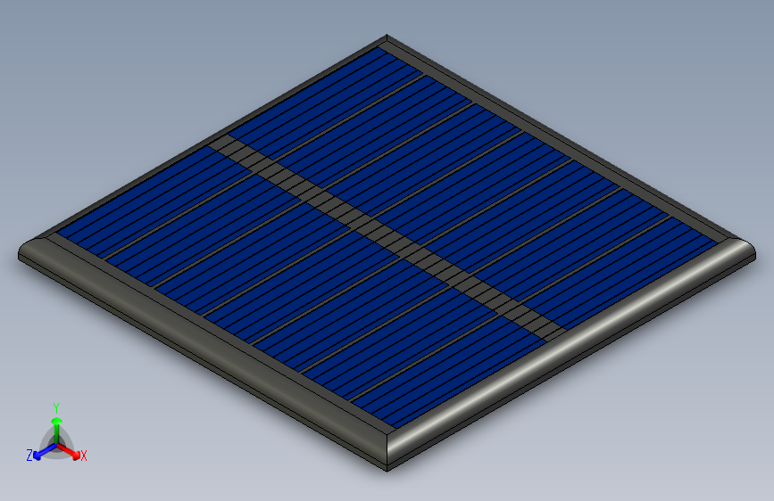 多晶硅太阳能板，3-4伏，60毫安 - 250毫安