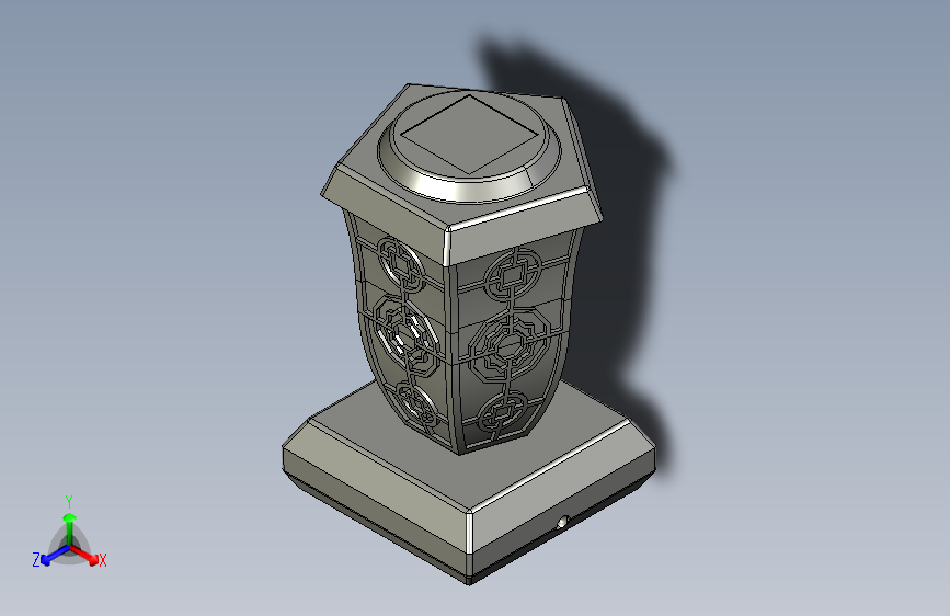 飞马 (古式邮柱太阳能灯)