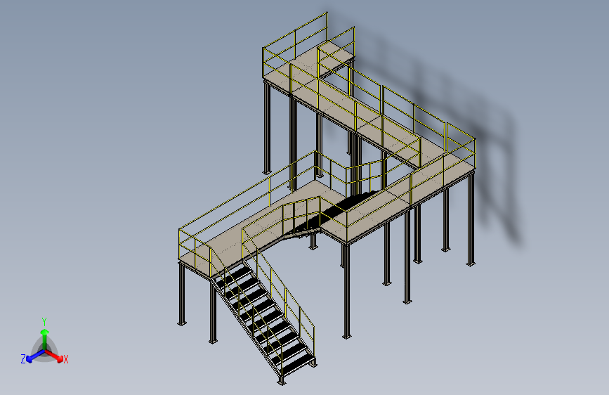 工业楼梯和平台