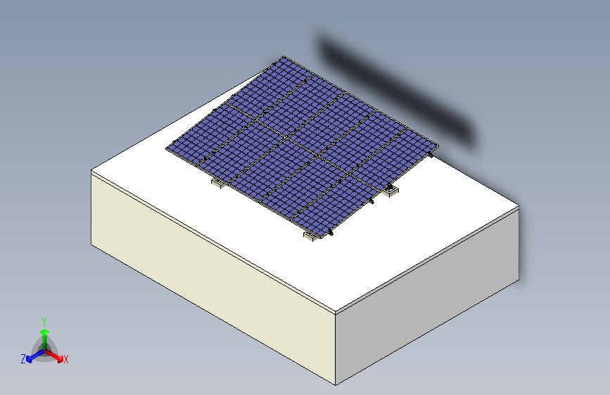光伏组件地面支架