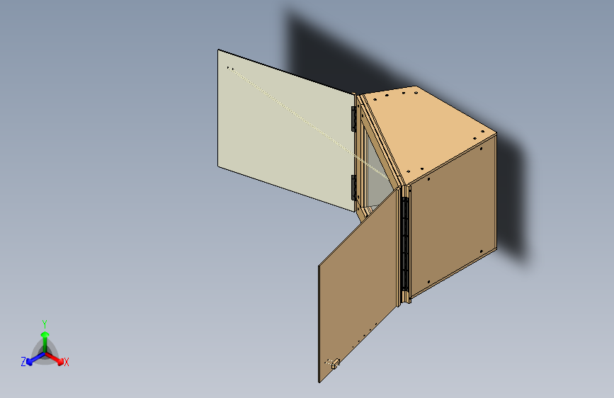 盒式太阳能烤箱 #1