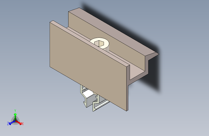 夹具件用于30毫米光伏组件。端部件
