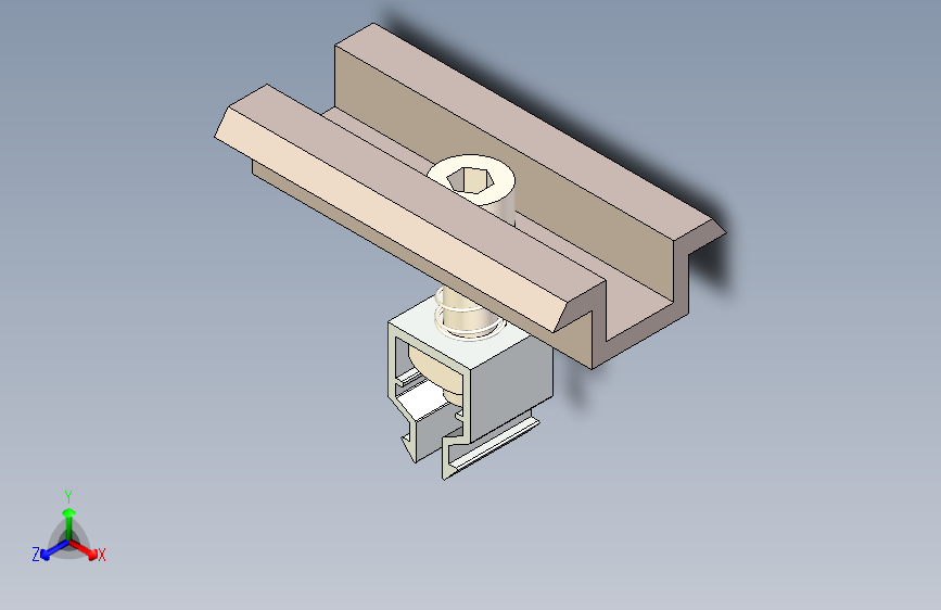 夹具件用于30毫米光伏组件。中心件
