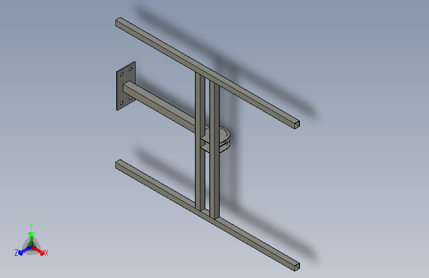 可调角度太阳能板支架框架