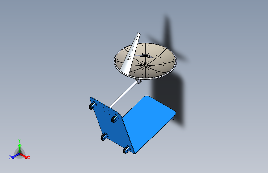 迷你集热器 太阳能抛物面板