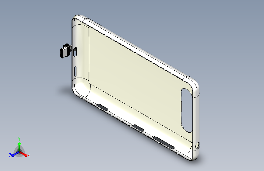 诺基亚Lumia 820 带太阳能充电器的保护壳