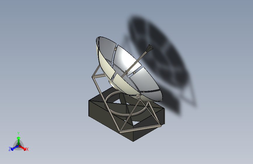 抛物面碟太阳能集热器