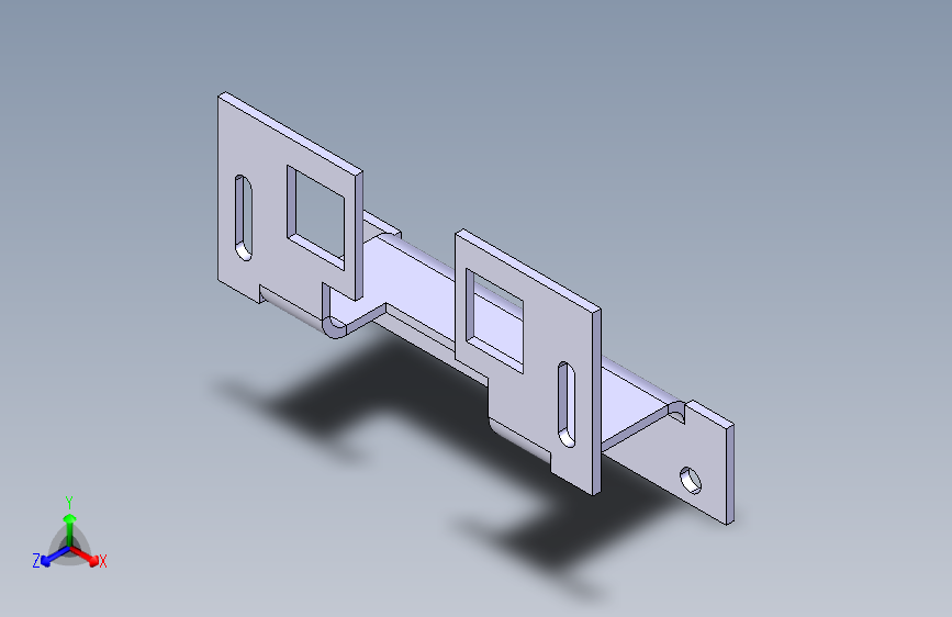 片材金属安装支架组件
